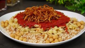 طريقة عمل الكشري المصري الأصلي زي المحلات